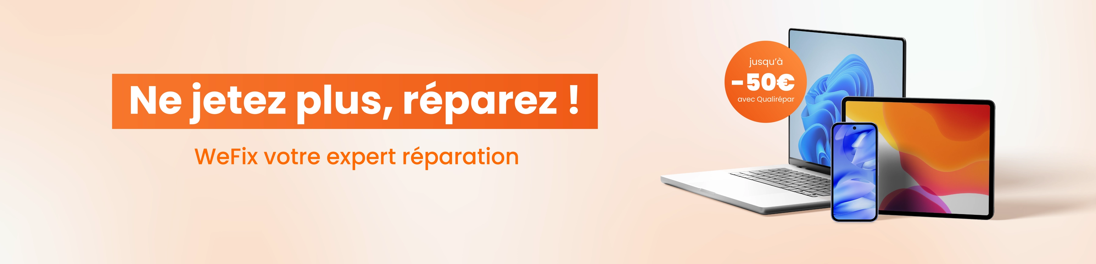 Bienvenue chez WeFix !